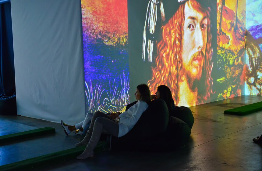 Выставка "Ренессанс-Живые полотна" в "Люмьер-Холле" 24 фото