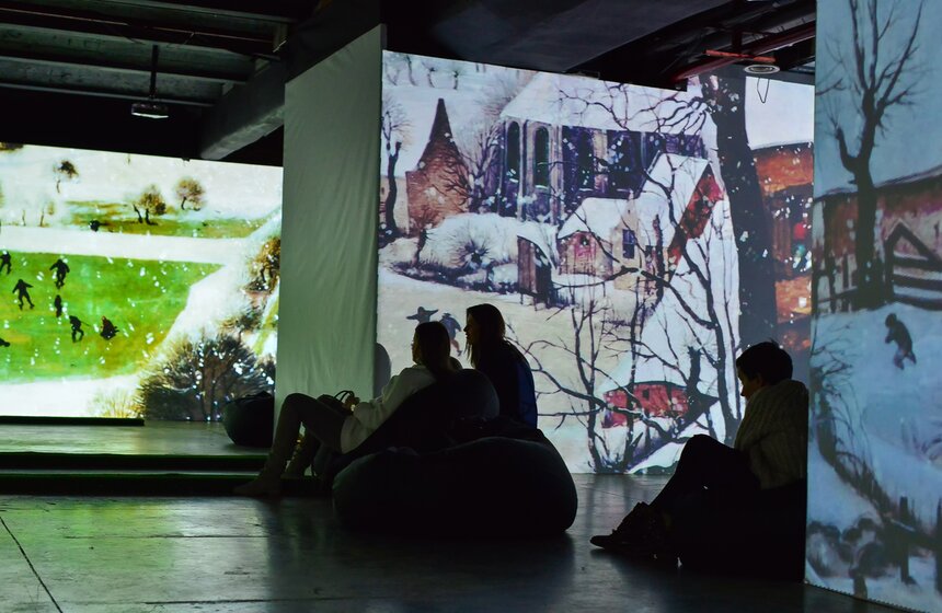 Выставка "Ренессанс-Живые полотна" в "Люмьер-Холле" 22 фото