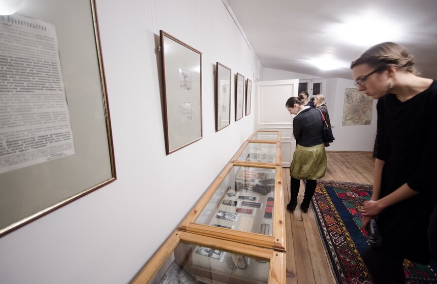 Открытие экспозиции "Сдается квартира в музее Цветаевой" 21 фото