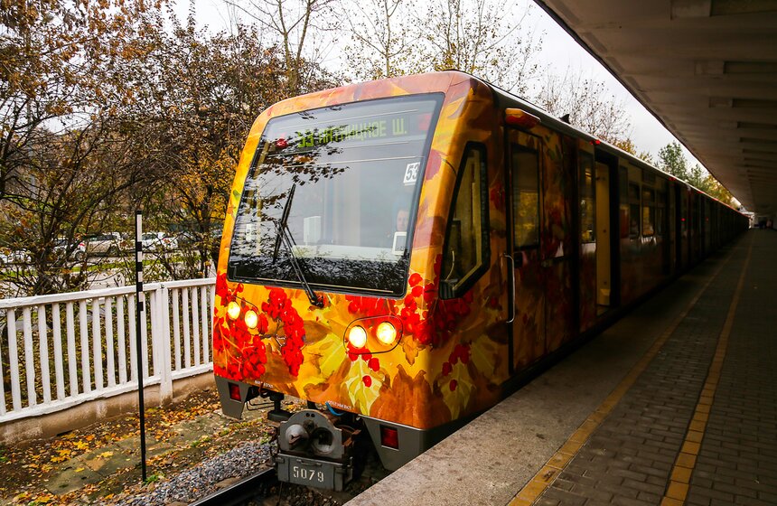 В метро запущен поезд Русского географического общества 22 фото