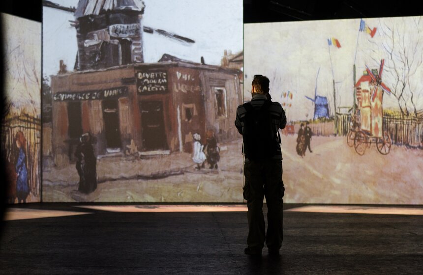Открытие выставки "Ван Гог: 125 лет вдохновения" в Artplay 7 фото
