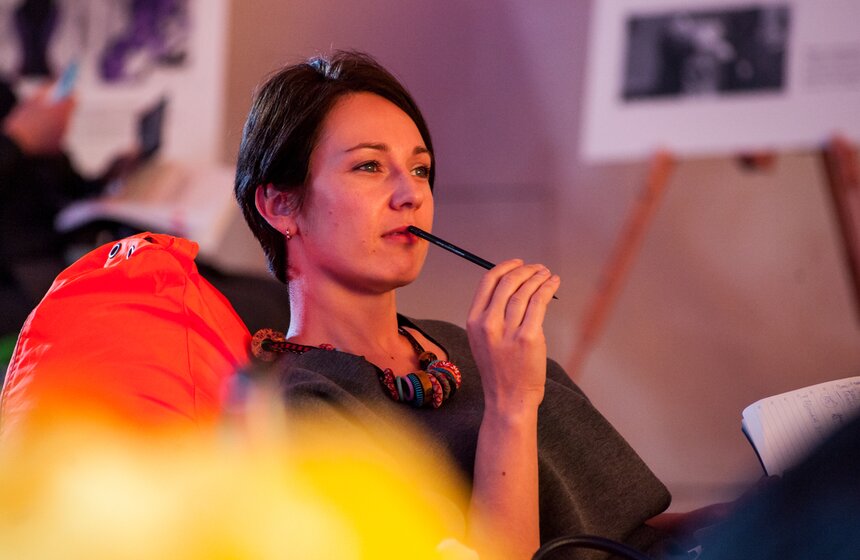 Мастер-класс по технике речи от ведущих телеканала "Москва 24" 8 фото