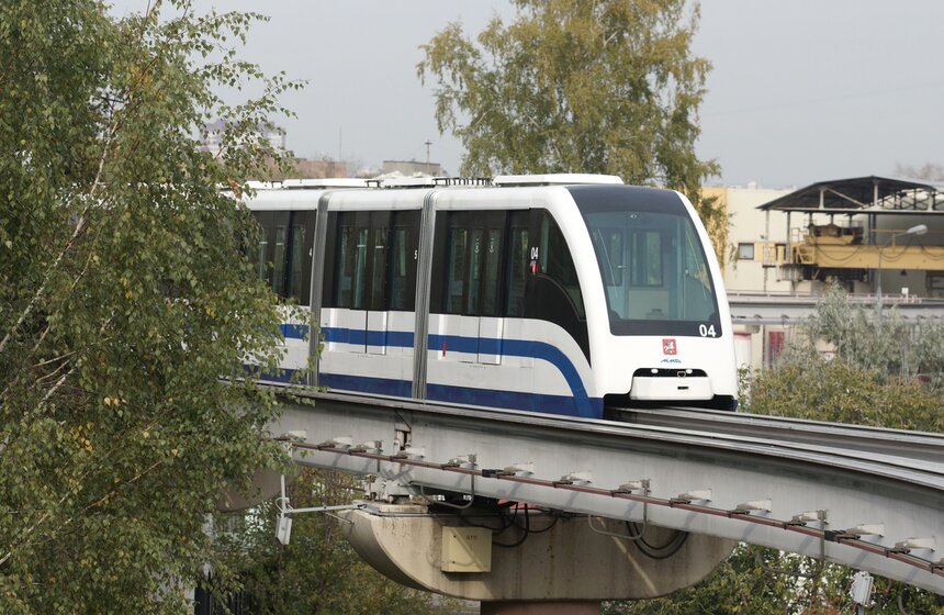 Транспорт: монорельсовая дорога в Москве 4 фото