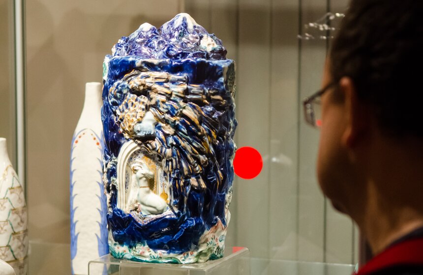 Выставка "Литература и фарфор" в музее Пушкина 6 фото