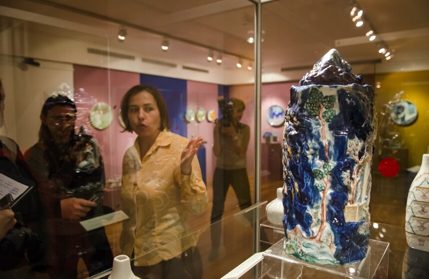 Выставка "Литература и фарфор" в музее Пушкина 5 фото