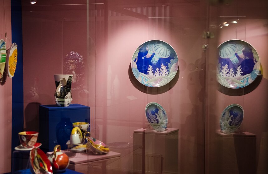 Выставка "Литература и фарфор" в музее Пушкина 3 фото