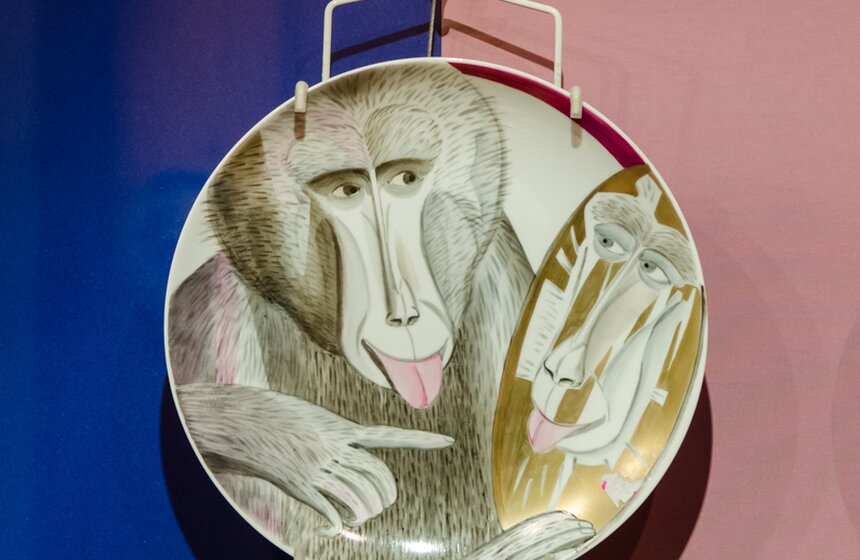 Выставка "Литература и фарфор" в музее Пушкина 14 фото