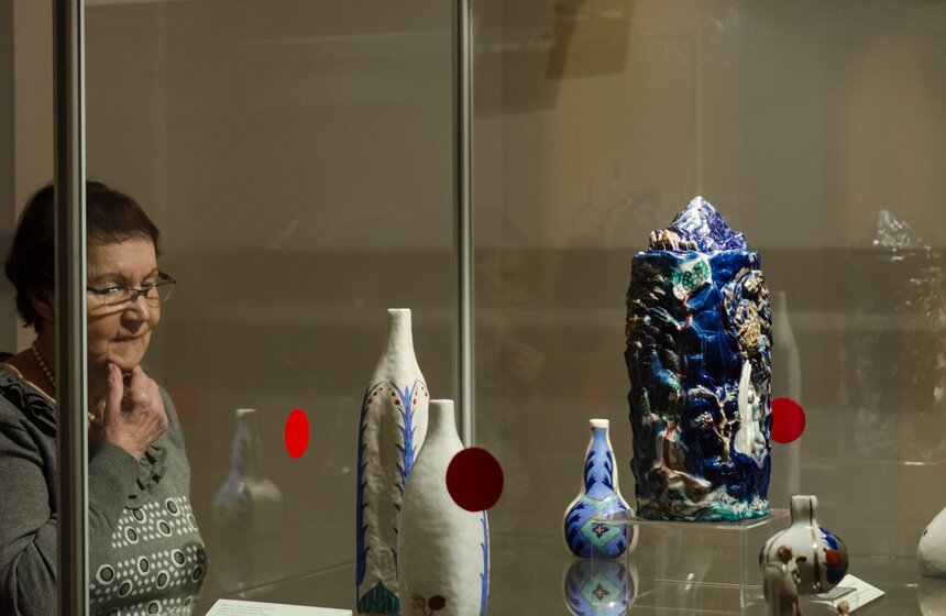 Выставка "Литература и фарфор" в музее Пушкина 12 фото