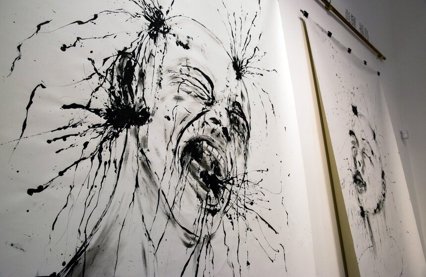 Выставка "Реверс Точка Азия" в Хлебном доме "Царицыно" 15 фото