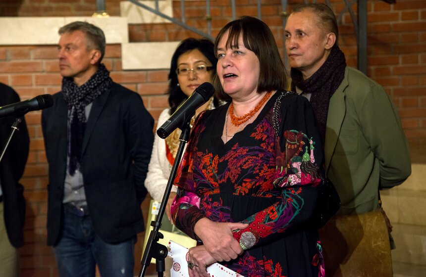 Выставка "Реверс Точка Азия" в Хлебном доме "Царицыно" 8 фото