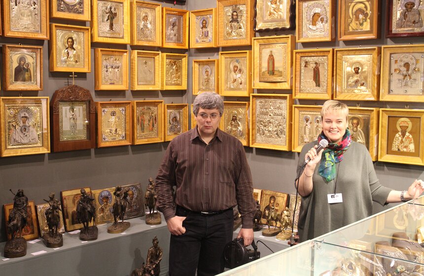 В ЦДХ открылся 39-й Российский Антикварный Салон 25 фото