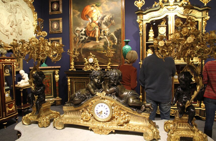 В ЦДХ открылся 39-й Российский Антикварный Салон 28 фото