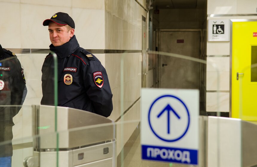 Как усиливают безопасность в столичном метро 25 фото