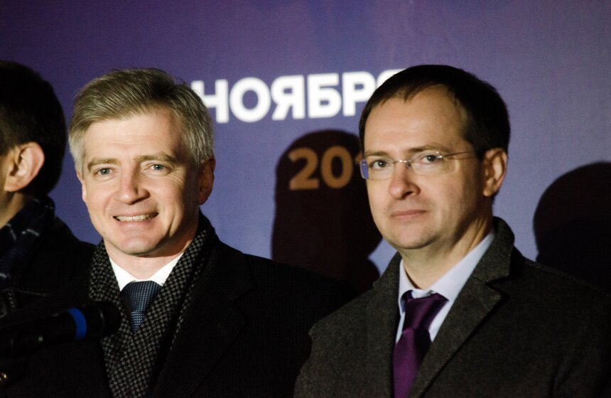 Открытие фасадов Музея современной истории в "Ночь искусств" 15 фото