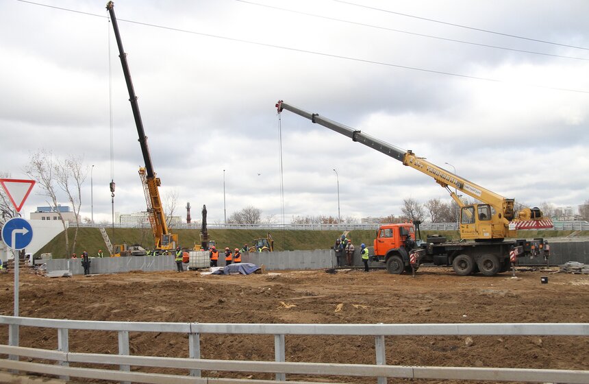 На Рязанской развязке открыта новая эстакада 16 фото