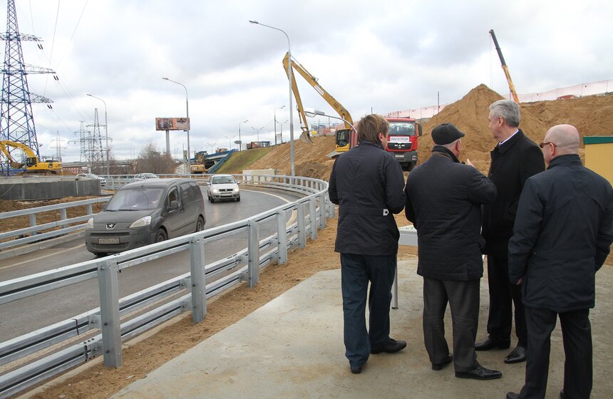 На Рязанской развязке открыта новая эстакада 12 фото