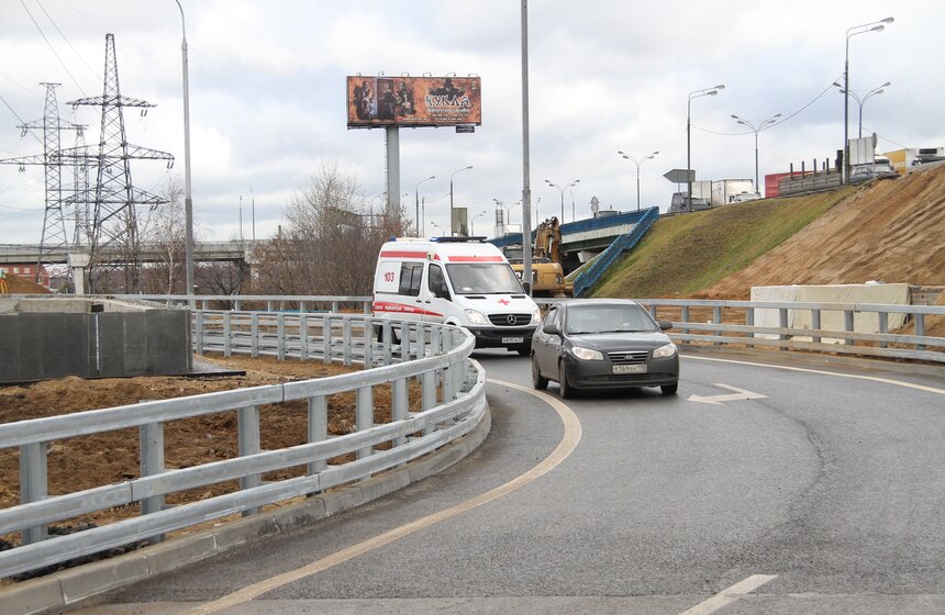На Рязанской развязке открыта новая эстакада 15 фото