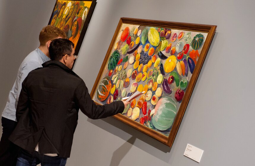 Выставка "Романтический реализм. Советская живопись 1925-1945" 11 фото