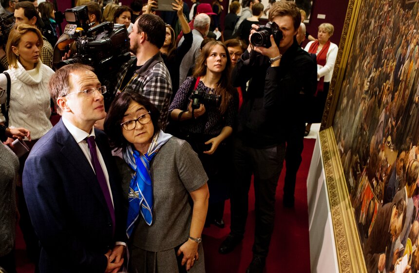 Выставка "Романтический реализм. Советская живопись 1925-1945" 16 фото