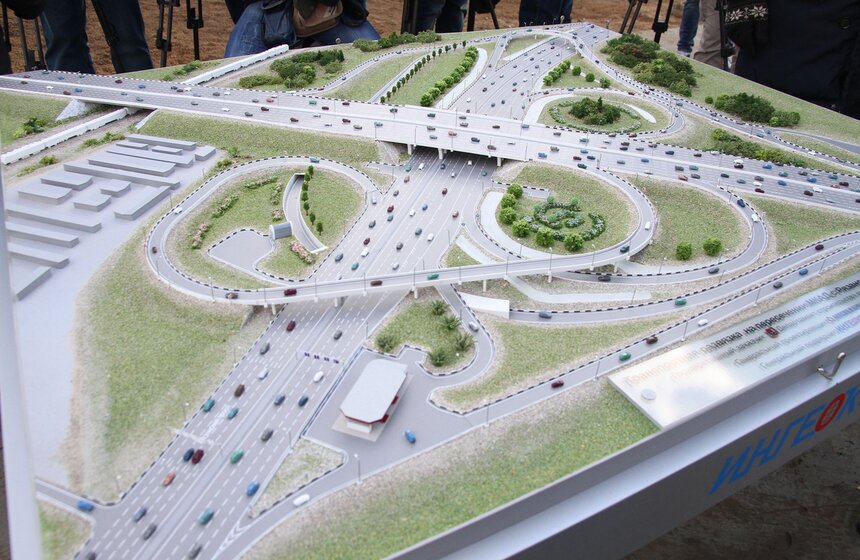 На Рязанской развязке открыта новая эстакада 7 фото