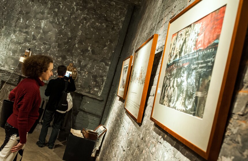 Проект "Вокруг Хармса" в галерее "Культпроект" 14 фото