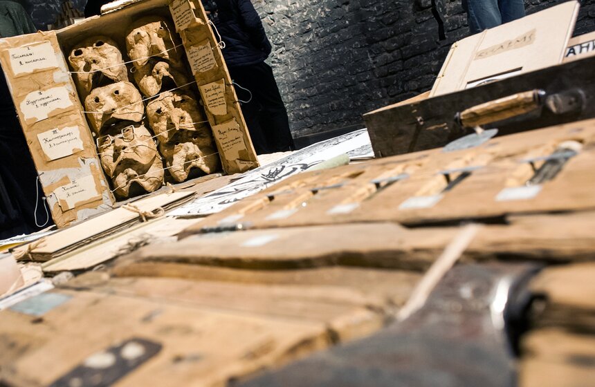 Проект "Вокруг Хармса" в галерее "Культпроект" 2 фото