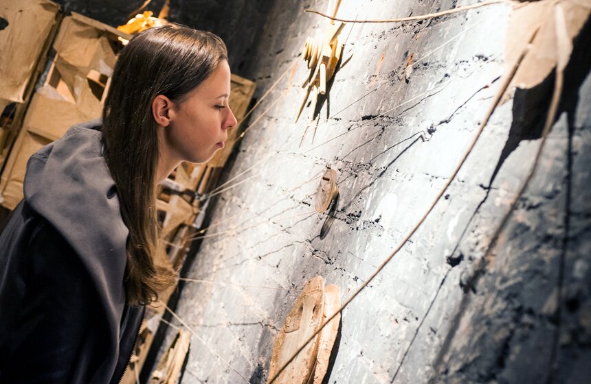 Проект "Вокруг Хармса" в галерее "Культпроект" 8 фото