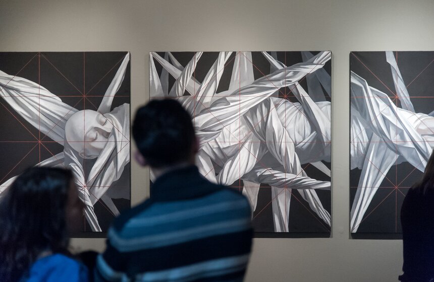 Выставка "Эгоцентрия" на "Винзаводе" 21 фото