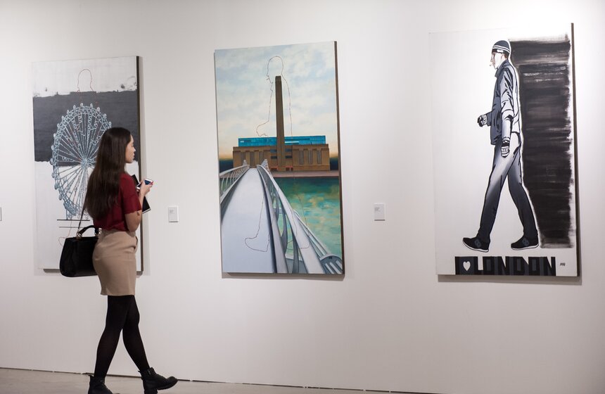 Выставка "Эгоцентрия" на "Винзаводе" 8 фото