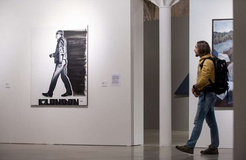 Выставка "Эгоцентрия" на "Винзаводе" 6 фото