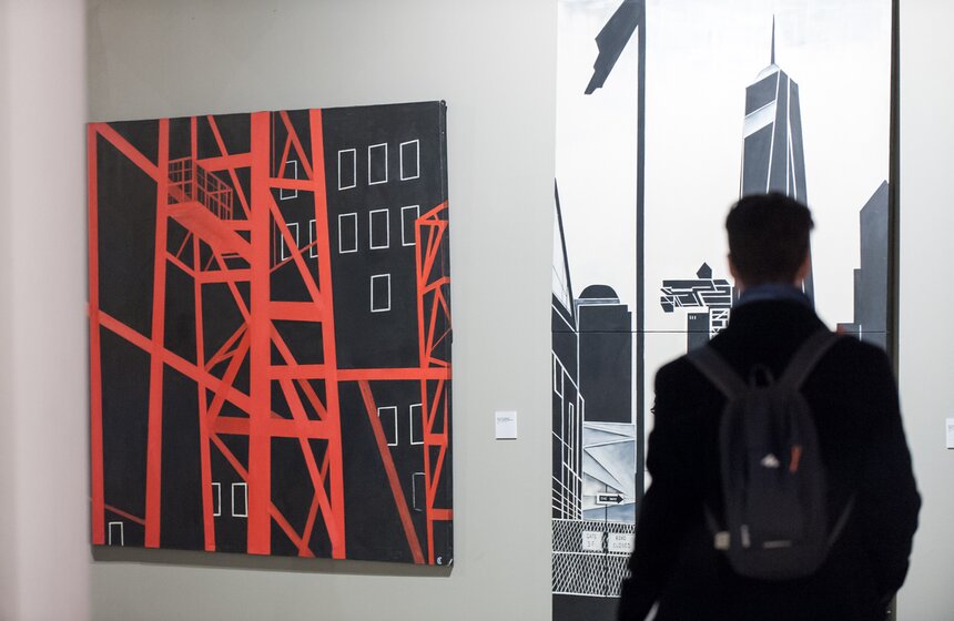 Выставка "Эгоцентрия" на "Винзаводе" 7 фото