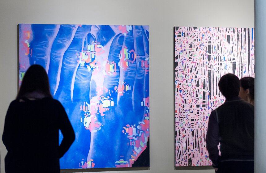 Выставка "Эгоцентрия" на "Винзаводе" 17 фото