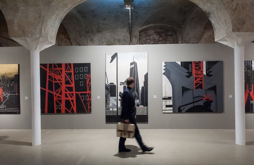 Выставка "Эгоцентрия" на "Винзаводе" 12 фото