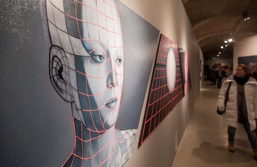 Выставка "Эгоцентрия" на "Винзаводе" 15 фото