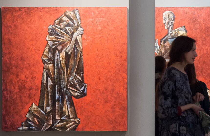 Выставка "Эгоцентрия" на "Винзаводе" 16 фото