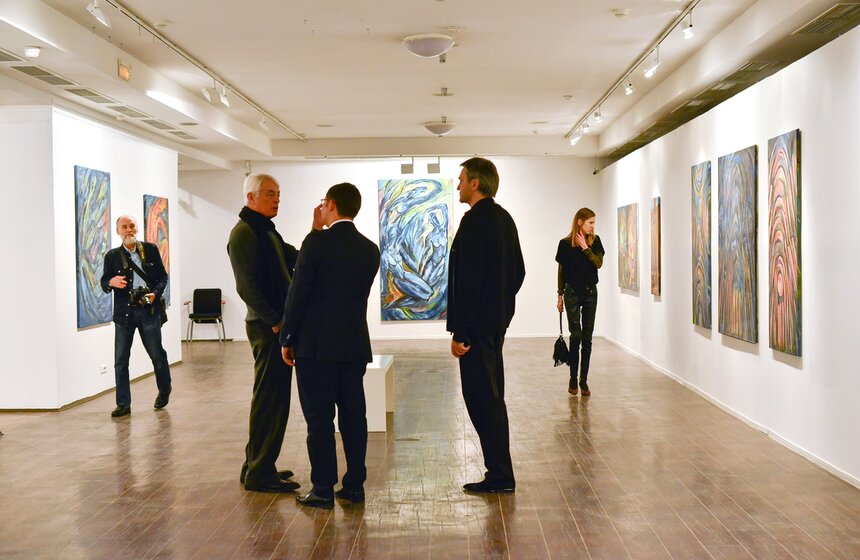 Выставка Димитрия Семакова "Структура времени" в ММОМА 11 фото