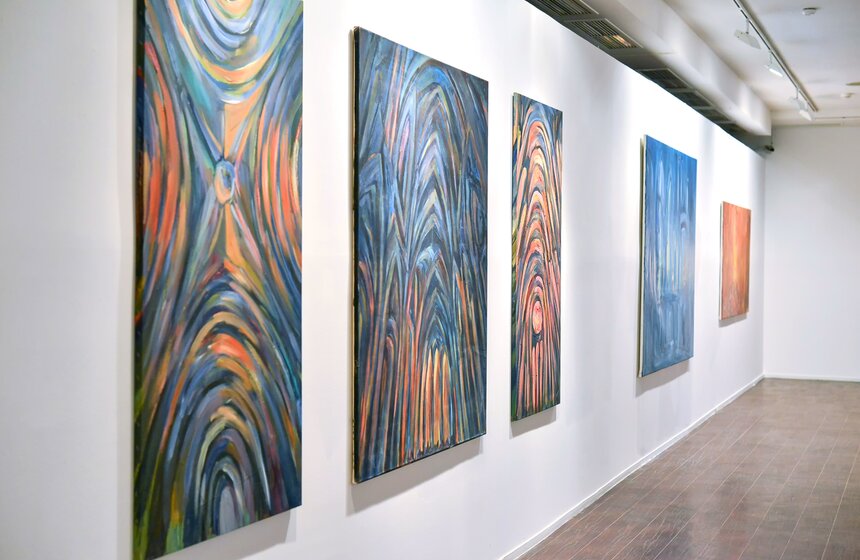 Выставка Димитрия Семакова "Структура времени" в ММОМА 13 фото