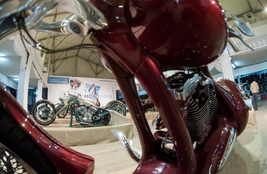 Выставка "Мотозима 2015" в КВЦ "Сокольники" 16 фото