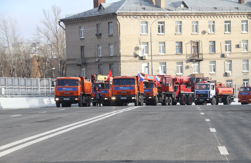 Строительство Звенигородского путепровода завершено досрочно 5 фото