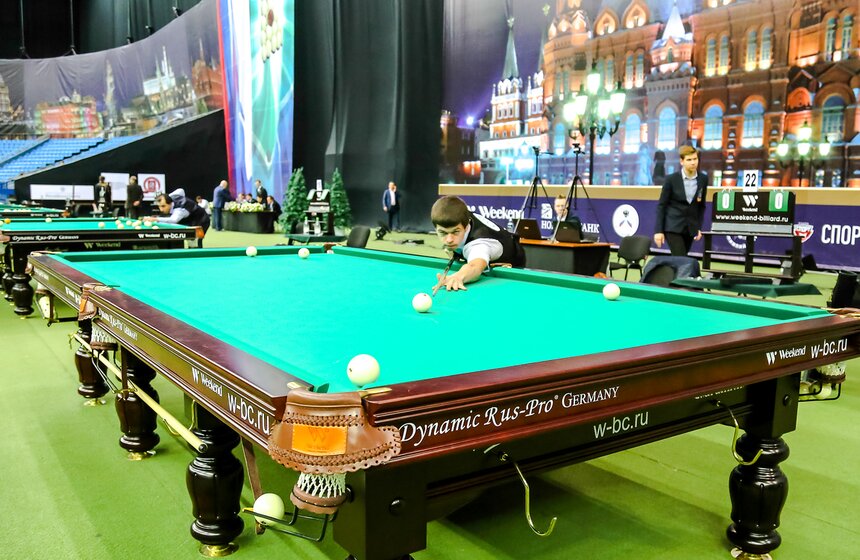 Турнир по бильярдному спорту "Кубок Кремля" в СК "Олимпийский" 7 фото