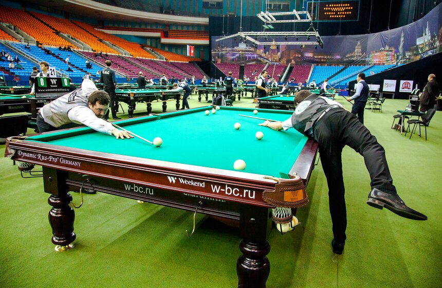 Турнир по бильярдному спорту "Кубок Кремля" в СК "Олимпийский" 2 фото