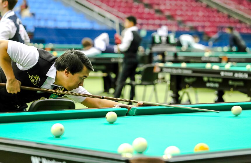 Турнир по бильярдному спорту "Кубок Кремля" в СК "Олимпийский" 4 фото