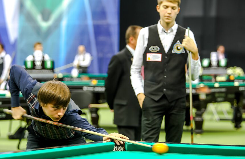 Турнир по бильярдному спорту "Кубок Кремля" в СК "Олимпийский" 18 фото