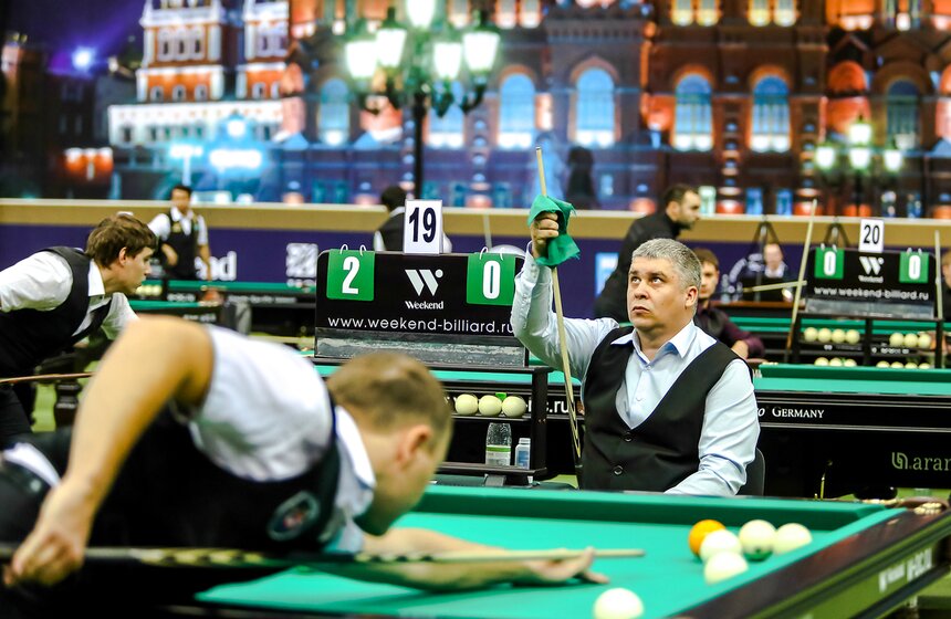 Турнир по бильярдному спорту "Кубок Кремля" в СК "Олимпийский" 17 фото