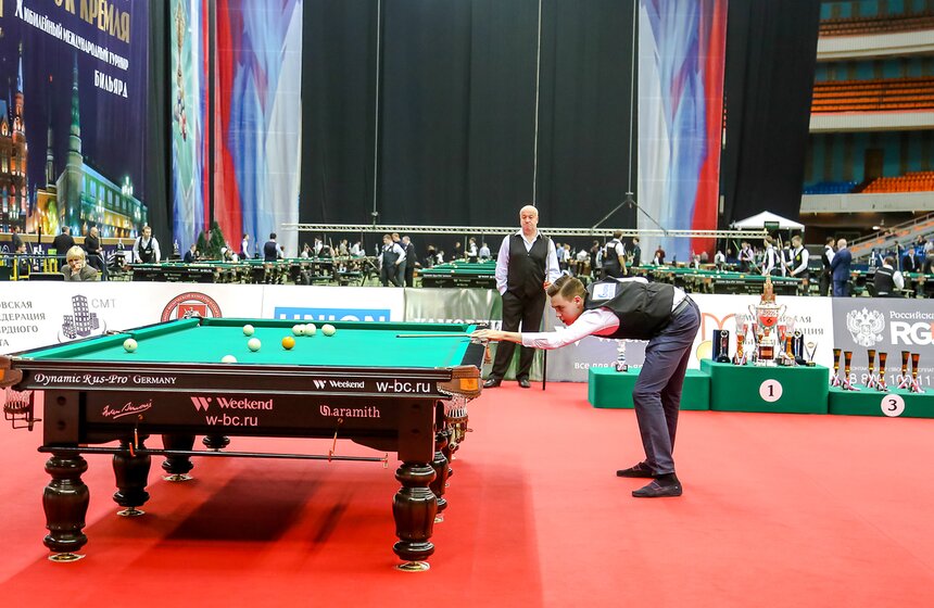 Турнир по бильярдному спорту "Кубок Кремля" в СК "Олимпийский" 12 фото