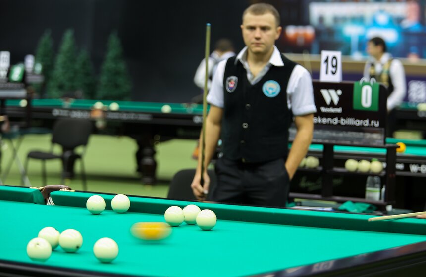 Турнир по бильярдному спорту "Кубок Кремля" в СК "Олимпийский" 20 фото