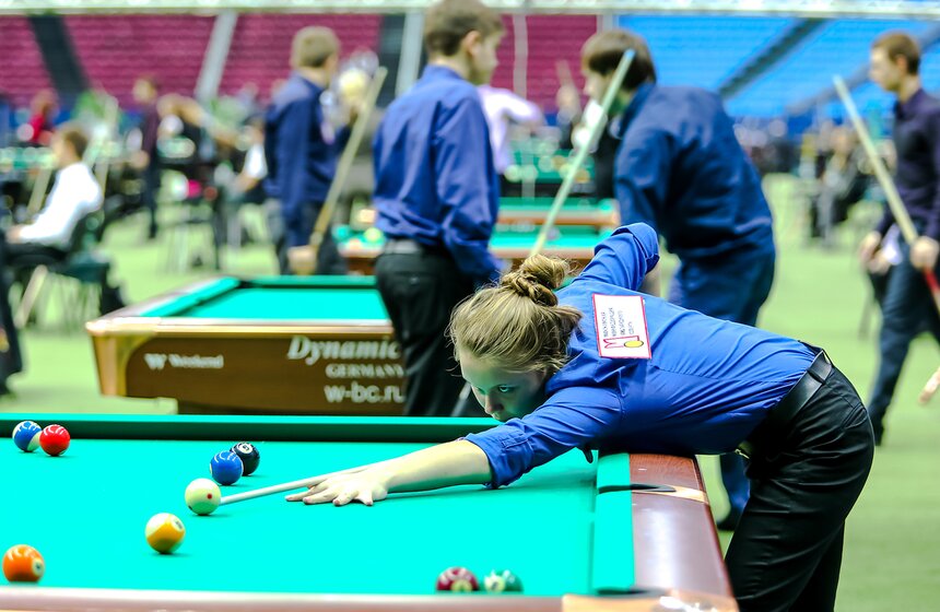 Турнир по бильярдному спорту "Кубок Кремля" в СК "Олимпийский" 25 фото