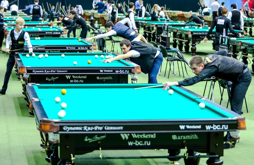 Турнир по бильярдному спорту "Кубок Кремля" в СК "Олимпийский" 23 фото