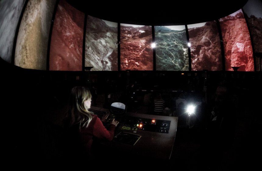 Прогулка по кинотеатру "Круговая Кинопанорама" 2 фото