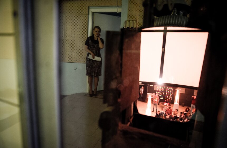 Прогулка по кинотеатру "Круговая Кинопанорама" 7 фото